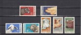 ROMANIA 1962 LP 552 ANIMALE DE RASA SERIE MNH