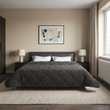 vidaXL Duvet de iarnă Patos Antracit 240 x 260 cm 42026312