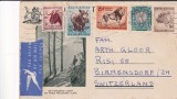 FILATELIE TEMATICA - PLIC AFRICA DE SUD TEMATICA FAUNA AIRMAIL, Stampilat