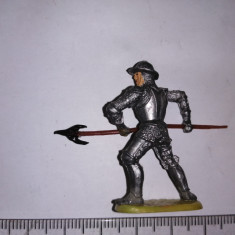 bnk jc Figurina de plastic Elastolin 4 cm - soldat medieval
