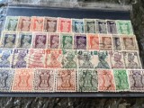 Lot timbre stampilate India, colonie britanica, anii 1920-1950, stare buna