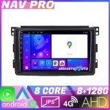 Navigatie Smart 2005 2010 KIT SMART05 EDOTEC-LITE Android Ecran 720P Octa Core 8 128 Carplay CarStore Technology