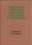 Cresterea preciziei solutiilor in scheme cu diferente - G. I. Marciuk, V. V. Saidurov