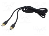 Cablu USB Type C 2.0 GEMBIRD 1,5m negru USB - USB C, 480Mbps, 60W PD