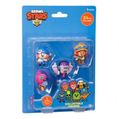 Brawl Stars Set 5 figurine blister Tara, Jessie, Frank, Penny si o figurina surpriza foto