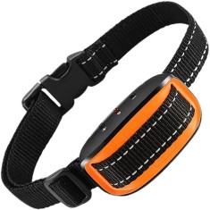 Zgarda Antilatrat Profesionala, Automata, cu 7 Nivele de Vibratie, Bip, Reglabila, Portocalie
