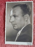 Fotografie tip carte postala, barbat 1933