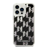 Cumpara ieftin Husa Cover Karl Lagerfeld Monogram Liquid Glitter pentru iPhone 14 Plus Black