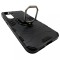 Husa spate Armor cu inel, neagra, pentru Samsung Galaxy S25