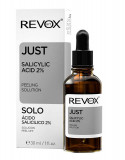 Solutie exfolianta cu acid salicilic 2% Just, 30ml, Revox