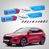 Cumpara ieftin Ștergătoare Ford Kuga Mk3 CX482 SUV 2019-prezent | Set Față Flat Premium &ndash; TeamCar&reg;