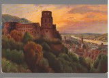 CPIB 23941 - CARTE POSTALA - HEIDELBERG, GERMANIA, CIRCULATA, 1913, STAMPILA, TIMBRU