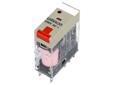 Releu Electromagnetic DPDT 230VAC 5A foto