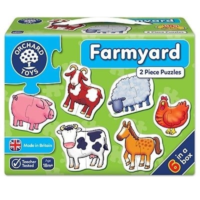 Set 6 puzzle Ferma (2 piese) foto