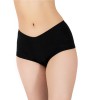Chilot Brazilian Boxer Luan Bumbac Elastic C1214 Negru (L) - Confortabil, Talie Inalta