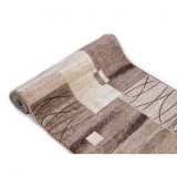 Cumpara ieftin Covor Traversa Daffi 13068, Bej/Maro, 100x800 cm, 1700 gr/mp