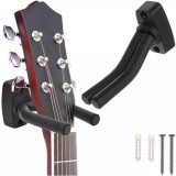 Suport chitara, universal, distanta reglabila, plastic/metal, 13,5x6,7cm, negru