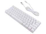 Tastatură albă USB C cu cablu,US layout 1,8m
