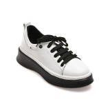 Pantofi GRYXX albi, 5091705, din piele naturala