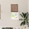 Jaluzea Bambus Maro 60x160 cm vidaXL - Rulou Fereastra Interior, Design Modern, Filtrare Lumina