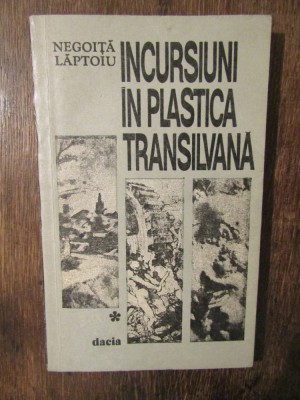 Incursiuni &amp;icirc;n plastica Transilvană - Negoiță Lăptoiu foto