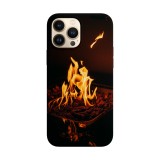 Husa compatibila cu Apple iPhone 14 Plus model Dancing fire, Silicon, TPU, Viceversa