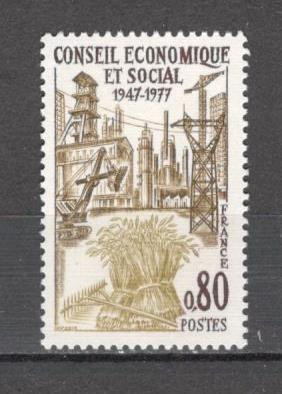 Franta.1977 30 ani Consiliul Economic si Social XF.419