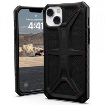 Husa pentru Apple iPhone 14 Plus, Urban Armor Gear, Monarch Kevlar, Neagra foto