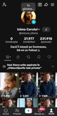 vand cont tiktok 22k foto