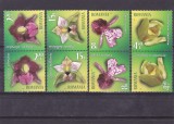 ORCHIDEE 2017 MNH TETE-BECHE,ROMANIA., Flora, Nestampilat