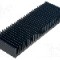 Radiator extrudat, aluminiu, 100mm x 300mm, neagra, FISCHER ELEKTRONIK - SK56/100/SA