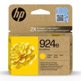 HP original ink EvoMore 4K0U9NE#CE1, HP 924e, yellow, 800str.