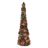 Cumpara ieftin Brad Craciun polirasina multicolora &Oslash; 12x37 cm