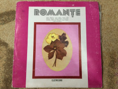 ROMANTE disc vinyl lp selectii muzica populara folclor slagare usoara EPE 02419 foto