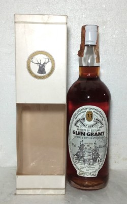 whisky GLEN GRANT, YEARS 33 OLD cl 75 gr 40 IMPORT ITALY ANNI 80 foto