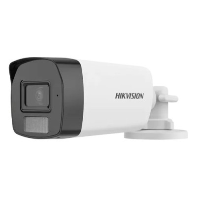 Dual Light - Camera analog 3K, lentila 3.6mm, IR 40m, WL 40m, TVI/AHD/CVI/CVBS, Mic. - HIKVISION DS-2CE17K0T-LFS-3.6mm foto