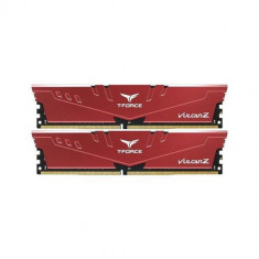 Memorii TeamGroup T-Force Vulcan Z Red 16GB(2x8GB), DDR4, 3200MHz, CL16, Dual Channel