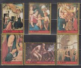 A12 S6 9 - Timbre foarte vechi - Ajman - pictura religioasa, Arta, Stampilat