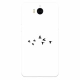 Husa silicon pentru Huawei Y5 2017, Birds