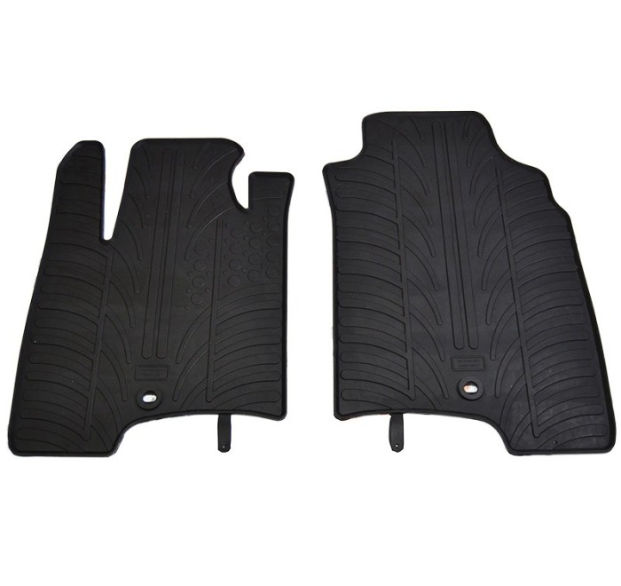 Set covorase auto din cauciuc Fiat Panda VAN 2012-2014, 2 locuri, Negru, Gledring, 2 buc. AutoDrive ProParts