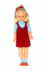 Papusa Aradeanca, Larisa, blonda, 80 cm foto