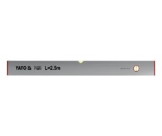 Dreptar cu 2 bule 2500 mm YATO