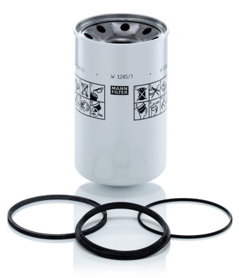 MANN-FILTER W 1245/3 x Filtru, sistem hidraulic primar foto