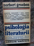 PSIHOLOGIA LITERATURII-NORBERT GROEBEN