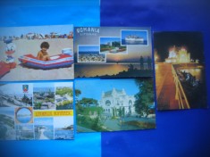 HOPCT LOT NR 772 LITORAL ROMANIA -CT-5 CARTI POSTALE-RSR-CIRCULATE