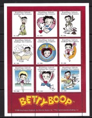 COMORES 1999 DESENE ANIMATE BETTY BOOP foto