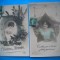 HOPCT 1724 FEMEI..FEMEI-TCV-ROMANTICA-FRANTA-LOT 2 CARTI POSTALE VECHI-CIRCULATE