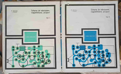 SCHEME DE TELEVIZOARE, MAGNETOFOANE, PICUPURI VOL.1-2-M. SILISTEANU, I. PRESURA foto