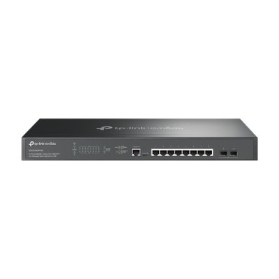 Switch 8 porturi PoE RJ45 2.5G, 2 x SFP+ 10G, L2 Management, 1U - TP-Link Omada SG3210XHP-M2 SafetyGuard Surveillance foto