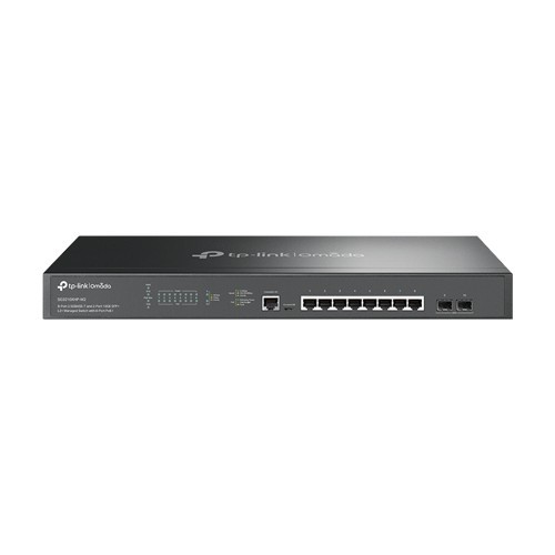 Switch 8 porturi PoE RJ45 2.5G, 2 x SFP+ 10G, L2 Management, 1U - TP-Link Omada SG3210XHP-M2 SafetyGuard Surveillance